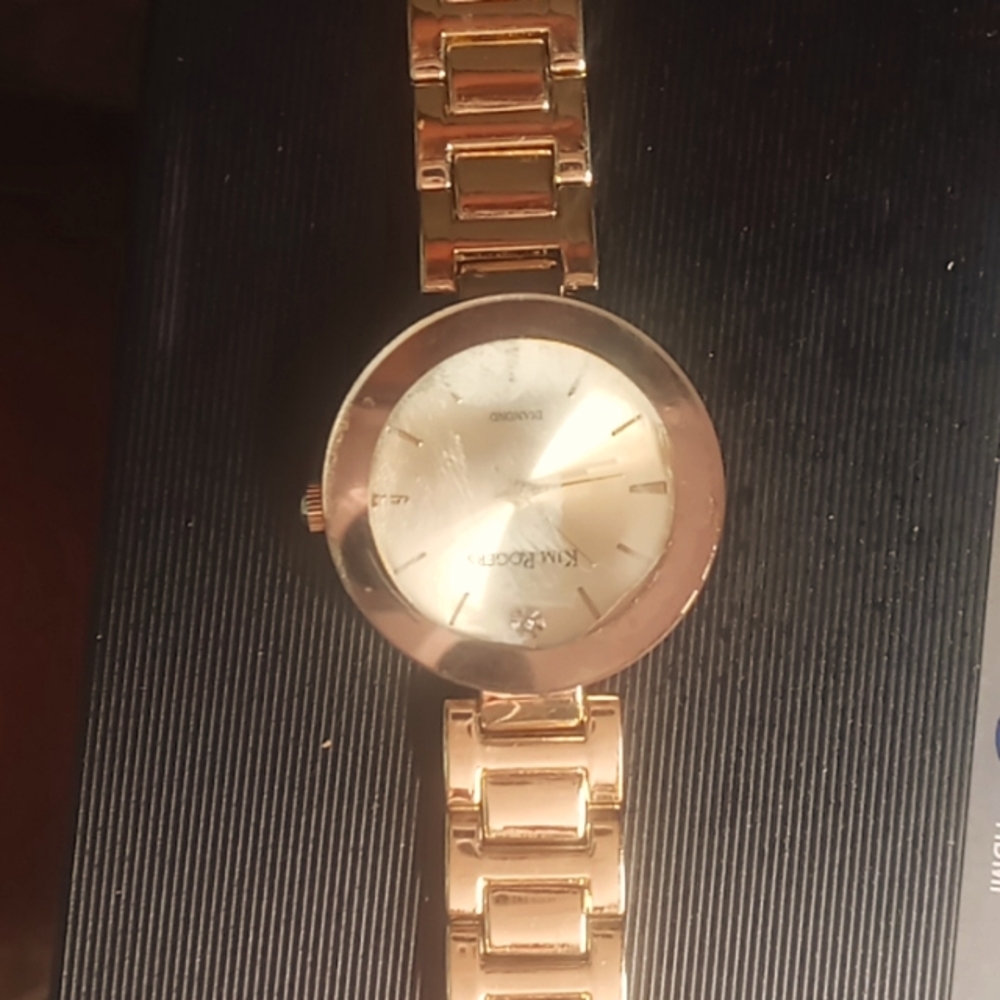 Kim rogers gold watch